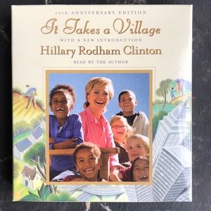 Audio book, It Takes a Village, Hillary R Clinton